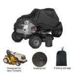 210D Oxford Cloth Waterproof Sunscreen Scooter Tractor Car Cover, Size: M - Image 6