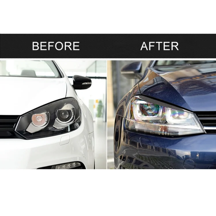CRP0551_6.webp Car Carbon Fiber Light Eyebrow for Volkswagen Golf 7 - Image 7