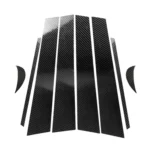8 in 1 Car Carbon Fiber B Column Decorative Strip for Toyota Eighth Generation Camry 2018-2019 - Image 2