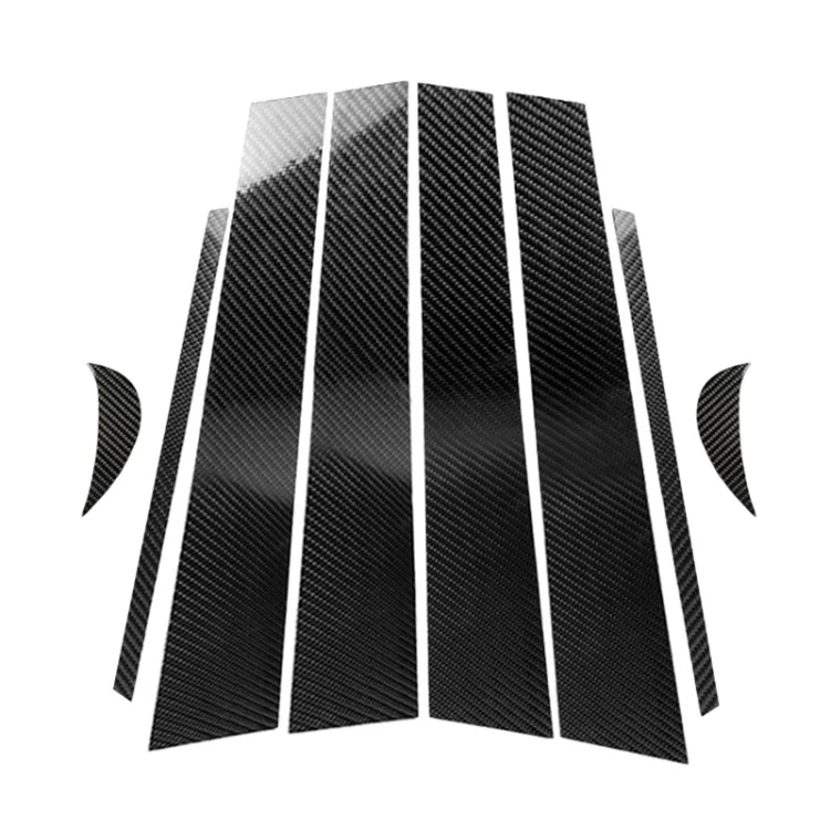 CRP0568_1.webp 8 in 1 Car Carbon Fiber B Column Decorative Strip for Toyota Eighth Generation Camry 2018-2019 - Image 2