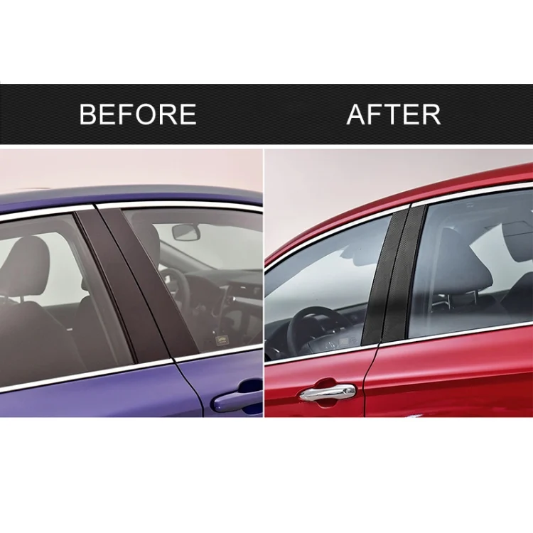 CRP0568_6.webp 8 in 1 Car Carbon Fiber B Column Decorative Strip for Toyota Eighth Generation Camry 2018-2019 - Image 7