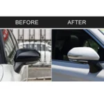 2 PCS Car Carbon Fiber Rearview Mirror Anti-collision Strip Protection Guards Trims Stickers for Toyota Eighth Generation Camry 2018-2019 - Image 7