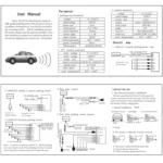 PZ604 170 Degree Car 4.3 inch Rearview Mirror Monitor with Square Camera - Image 11