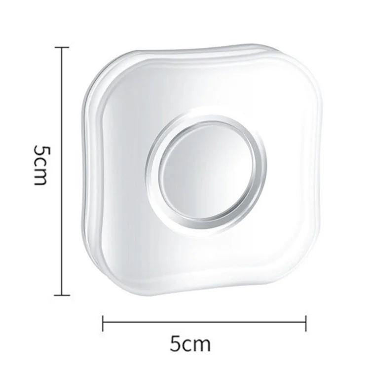 CRP0655_2.webp Square Shape Multi-function Portable Strong Adsorption Nano Traceless Sticker Cable Clamp Storage Hook Mobile Phone Holder Bracket - Image 3