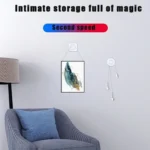 Square Shape Multi-function Portable Strong Adsorption Nano Traceless Sticker Cable Clamp Storage Hook Mobile Phone Holder Bracket - Image 8