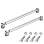 2 PCS Car Modification Adhesive Surrounded Rod Lever Front and Rear Bars Fixed Front Lip Back Shovel, Length: 15cm - Image 2