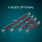 2 PCS Car Modification Adhesive Surrounded Rod Lever Front and Rear Bars Fixed Front Lip Back Shovel, Length: 15cm - Image 6