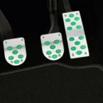 3 in 1 Small Luminous Non-Slip Automatic Gear Car Pedals Foot Brake Pad Cover Set