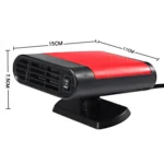 Car Heater Hot Cool Fan Windscreen Window Demister Defroster DC 12V, Ordinary Version - Image 3