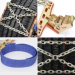 1pc Car Tire Emergency Anti-skid Chains Tyre Anti-slip Chains - Image 4