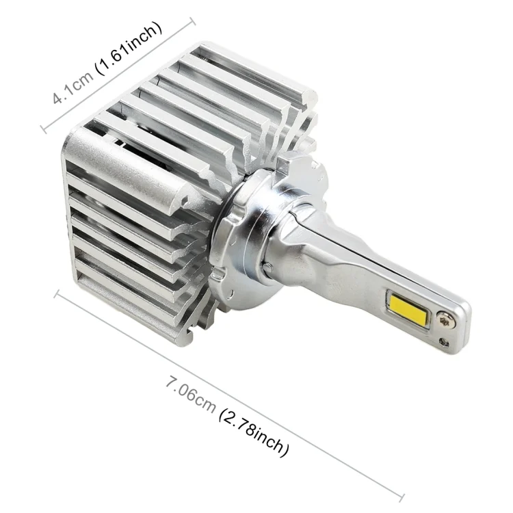 CRP0896_1.webp 2 PCS DC12V / 35W / 5500K / 4000LM Car ED Headlight Lamps SMD-3570 Lamps for D1S - Image 2