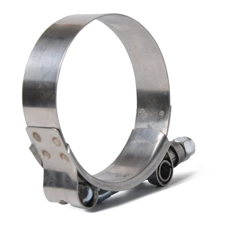 CRP1005_2.webp 4 PCS Stainless Steel T-Bolt Hose Clamps Pipe Clip Fuel Line Clip, Size: 57-65mm - Image 3