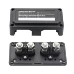 Max DC 48V 200A Heavy-Duty Module Design Bus Bar 4 M10 Terminal Studs Box Busbar for Car / RV / Boat - Image 2
