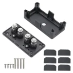 Max DC 48V 200A Heavy-Duty Module Design Bus Bar 4 M10 Terminal Studs Box Busbar for Car / RV / Boat - Image 4