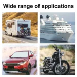 Max DC 48V 200A Heavy-Duty Module Design Bus Bar 4 M10 Terminal Studs Box Busbar for Car / RV / Boat - Image 7