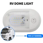 D4348 10-24V 3-3.5W 4000-4500K 280LM RV Yacht 24 PCS LED Lamps Dome Light Ceiling Lamp, with Independent Switch Control - Image 4