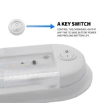 D4348 10-24V 3-3.5W 4000-4500K 280LM RV Yacht 24 PCS LED Lamps Dome Light Ceiling Lamp, with Independent Switch Control - Image 5