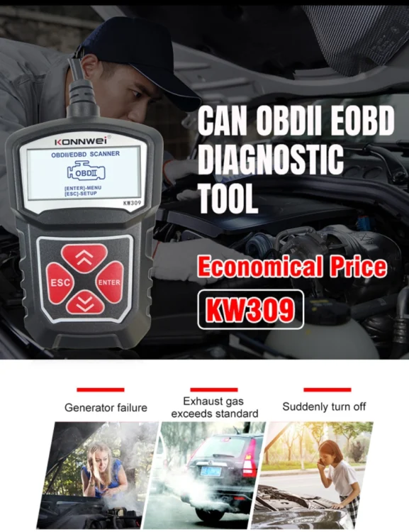 CRP1093B_6.webp KONNWEI KW309 V309 V310 MS309 Code Reader OBD2 Scanner Diagnostic Tool - Image 7