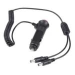 12-24V Car Cigarette Lighter Switch Plug to DC5.5x2.1mm Charger Spring Power Cable - Image 3