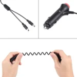12-24V Car Cigarette Lighter Switch Plug to DC5.5x2.1mm Charger Spring Power Cable - Image 4