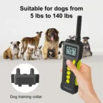 Tsattine T10 IP68 Waterproof 2000FT Dog Training Device with LCD Light - Image 5