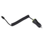 17W 3.4A Mini USB Car Charger with 8 Pin Spring Cable - Image 3