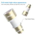 IVON CC33 36W 6A Dual QC 3.0 USB Full Metal Car Charger - Image 3