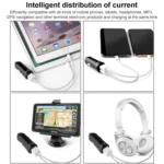 IVON CC26 5V 2.1A Dual USB Port Mini Car Charger - Image 5