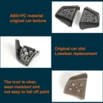 Car Right Side 5-button Steering Wheel Switch Buttons Panel 1648200110 for Mercedes-Benz W164, Left Driving - Image 5