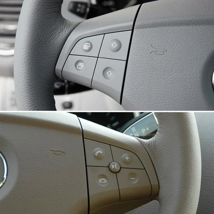 CRP1333_B6.webp Car Right Side 5-button Steering Wheel Switch Buttons Panel 1648200110 for Mercedes-Benz W164, Left Driving - Image 7