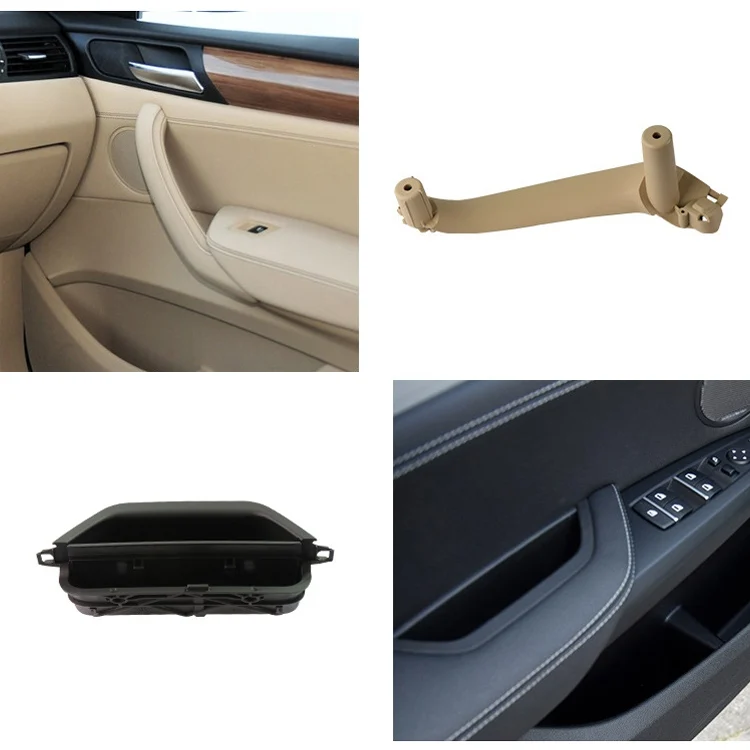 CRP1335_B3.webp Car Rear Right Inside Doors Handle Pull Trim Cover 5141 7394 519-1 for BMW X3 X4, Left Driving - Image 4