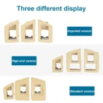 Car High Configuration Version Inside Doors Handle Pull Trim Cover 5141 7225 873 for BMW F10 F18, Left Driving - Image 4