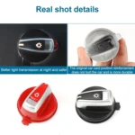 Car Headlight Switch Button Knob Cover Trim 6131 6932 796 for BMW X1 2009-2015, Left Driving - Image 4