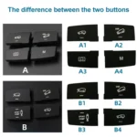 Car Model A1 Downhill Auxiliary Switch Shift Button for Mercedes-Benz GL GLE Class W166, Left Driving - Image 3