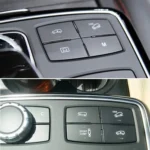 Car Model A1 Downhill Auxiliary Switch Shift Button for Mercedes-Benz GL GLE Class W166, Left Driving - Image 6