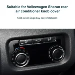 Car Rear Air Conditioner Panel Trim Cover for Volkswagen Sharan, Left Driving - Image 3