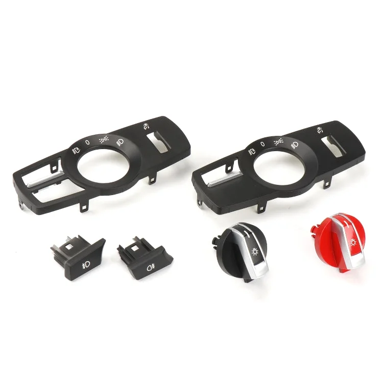 CRP1398_B1.webp Car Headlight  Switch Button Knob for BMW 5 Series 2010-2017, Left Driving - Image 2