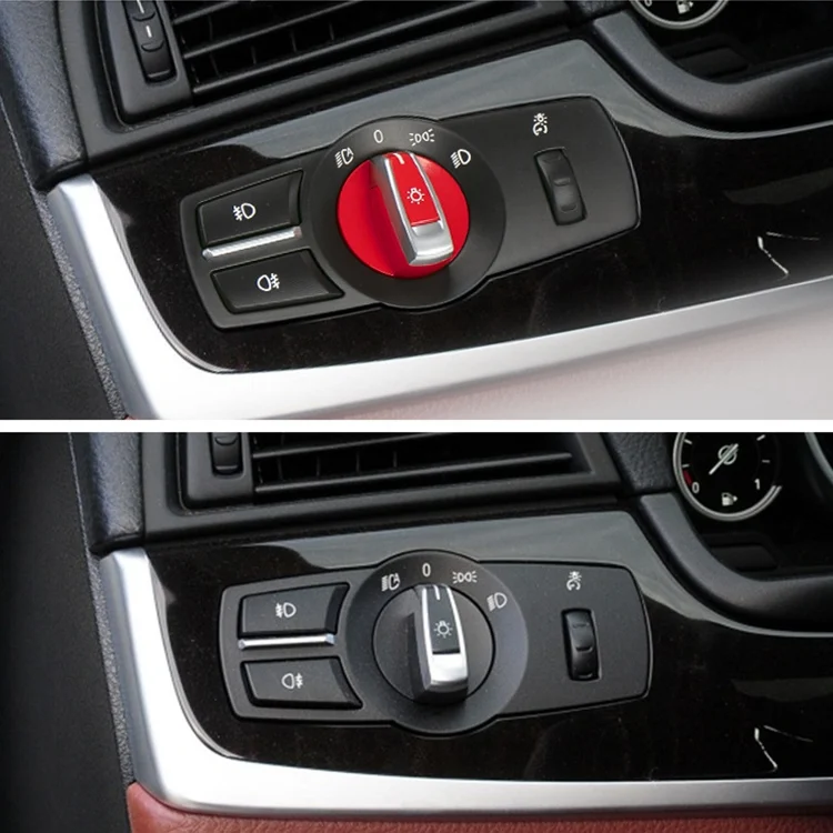 CRP1398_B5.webp Car Headlight  Switch Button Knob for BMW 5 Series 2010-2017, Left Driving - Image 6