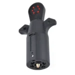 12V 7-Way Blade Trailer Light Wiring Circuit Tester Round Adapter 7 Pin US Plug Signal Tester - Image 2