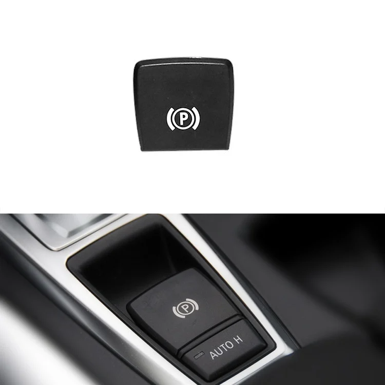 CRP1432.webp Car Electronic Handbrake Switch P Key for BMW X5 / X6, Left Driving - Image 1