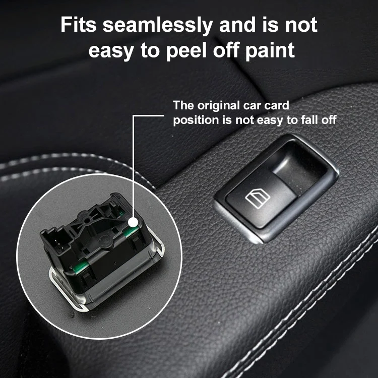 CRP1437_3.webp Car Single Window Glass Lift Switch for Mercedes-Benz W166, Left Driving - Image 4
