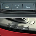 Car No. 1 Center Console Switch Button for BMW 3 Series M3 2005-2012, Left Driving - Image 6