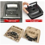 Car Rear Trunk Mat Carpet Handle without Hole 51479120283 for BMW X5 / X6 2006-2013, Left Driving - Image 4