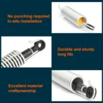 Car Left Side Trunk Lid Lift Support Shock with Tension Spring Lid for BMW F18 2010-2017, Left Driving - Image 5