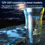 WK WP-C40 Vanguard Series 15W Daul USB Car Charger - Image 6