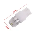 10pcs T20 3157 DC12V / 0.24W / 0.02A / 60LM Car LED Brake Light, Shell Random Color Delivery - Image 4