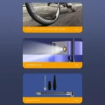 7.4V Wired Portable Car Tire Air Pump - Image 8