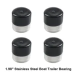 4 in 1 1.98 inch Stainless Steel Boat Trailer Hub Bearings with Protective Covers - Image 2