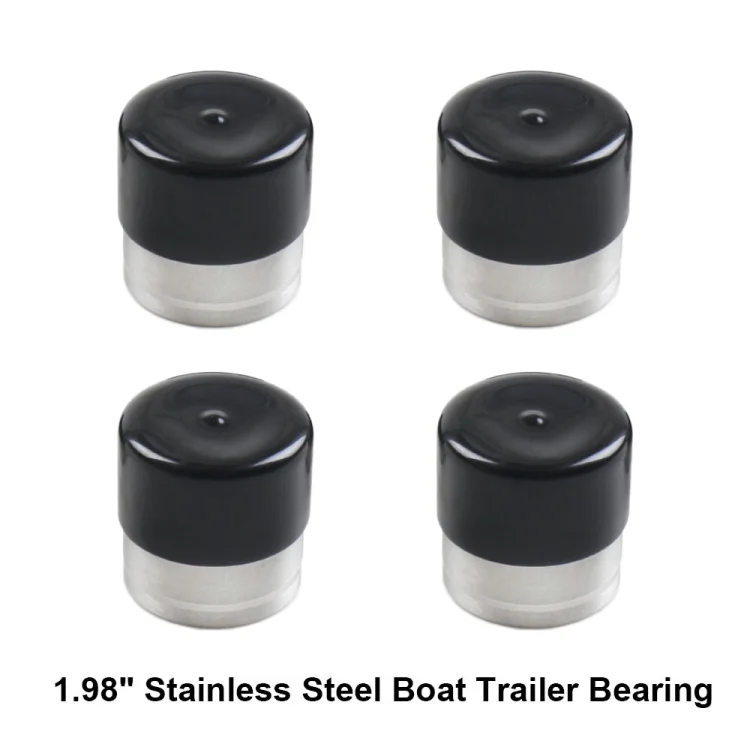 CRP1579_1.webp 4 in 1 1.98 inch Stainless Steel Boat Trailer Hub Bearings with Protective Covers - Image 2