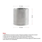 4 in 1 1.98 inch Stainless Steel Boat Trailer Hub Bearings with Protective Covers - Image 4